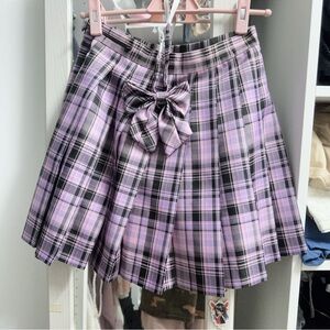 Japanese JK School Uniform Plaid Skirt